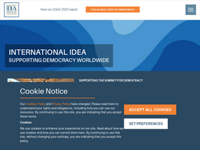 'idea.int' screenshot