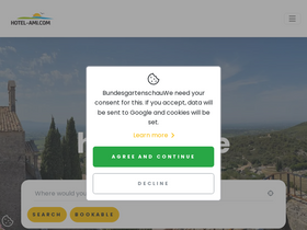 'hotel-ami.com' screenshot