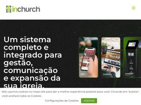 'inchurch.com.br' screenshot