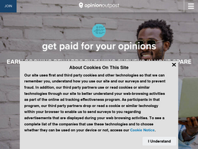 'opinionoutpost.ca' screenshot