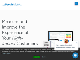 'peoplemetrics.com' screenshot