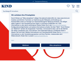 'kind.com' screenshot
