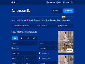 'autobazar.eu' screenshot