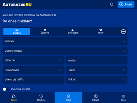 'bbrent.autobazar.eu' screenshot