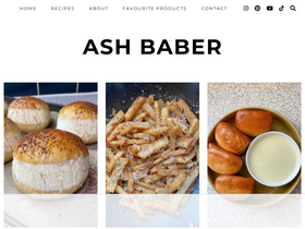 'ashbaber.com' screenshot