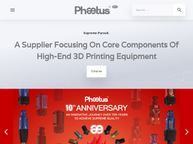 'phaetus.com' screenshot