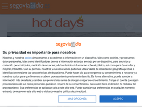 'segoviaaldia.es' screenshot