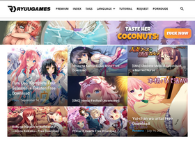 'ryuugames.com' screenshot