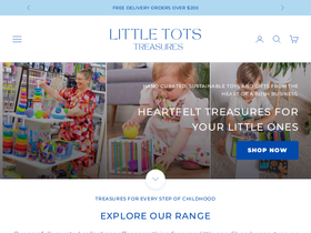littletotstreasures.com.au homepage screenshot