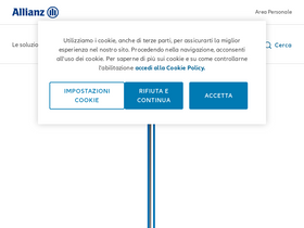 'allianz.it' screenshot