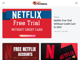 'trytechnical.com' screenshot