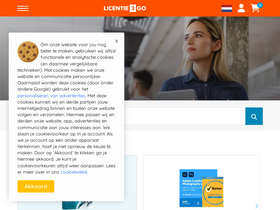 'licentie2go.com' screenshot