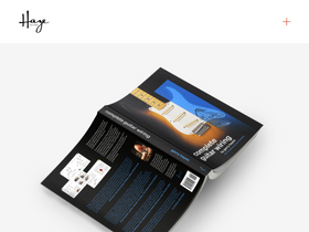 'hazeguitars.com' screenshot