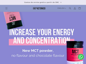 'ketonico.com' screenshot