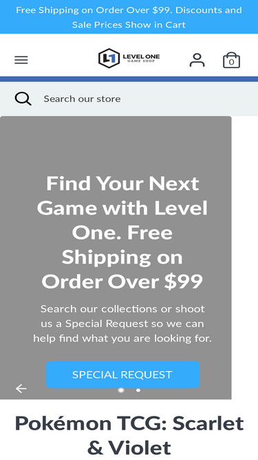 levelonegameshop.com