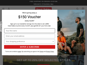 'hardyakka.com' screenshot