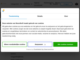 'studiemeister.noordhoff.nl' screenshot