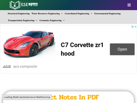 'esenotes.com' screenshot