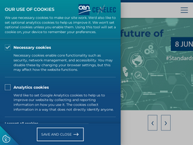 'cencenelec.eu' screenshot