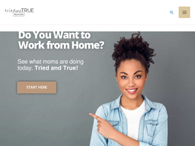 'triedandtruemomjobs.com' screenshot