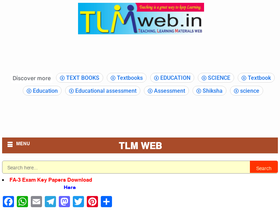 'tlmweb.in' screenshot