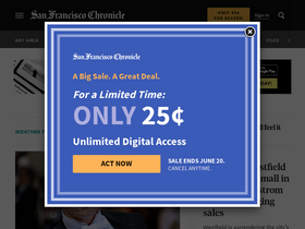 'sfchronicle.com' screenshot