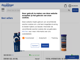 'duursport.nl' screenshot