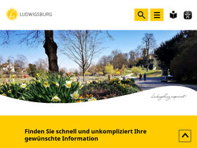 'ludwigsburg.de' screenshot