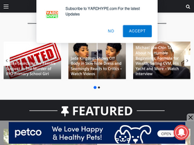 'yardhype.com' screenshot