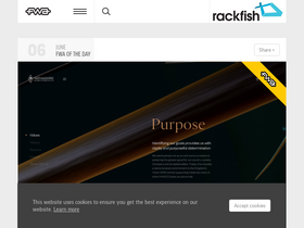 'thefwa.com' screenshot