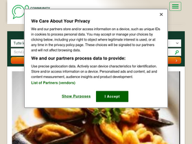 'ricettario-bimby.it' screenshot