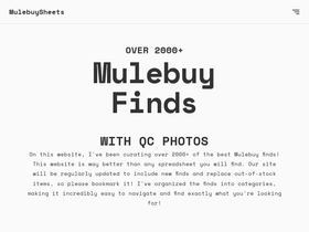 mulebuysheets.com