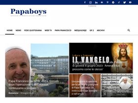'papaboys.org' screenshot