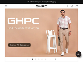 ghpc.in homepage screenshot