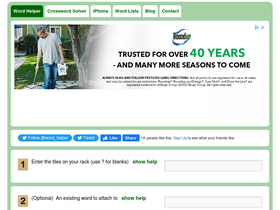 'wordhelper.org' screenshot