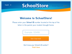 'schoolstore.net' screenshot