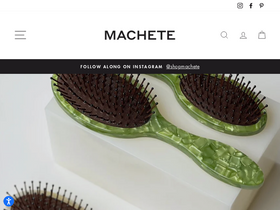 'shopmachete.com' screenshot