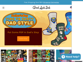 goodluckbrand.com homepage screenshot