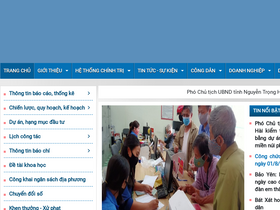 'cucthongke.laocai.gov.vn' screenshot