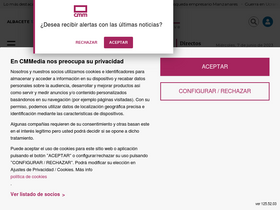 'cmmedia.es' screenshot