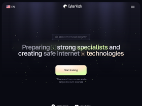 'cyberyozh.com' screenshot