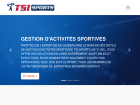 'tsisports.ca' screenshot