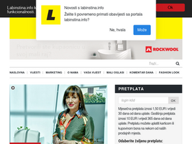 'labinstina.info' screenshot