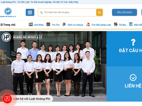 'luathoangphi.vn' screenshot