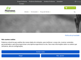 'profarma.com.br' screenshot