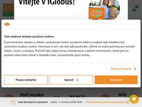 'iglobus.cz' screenshot