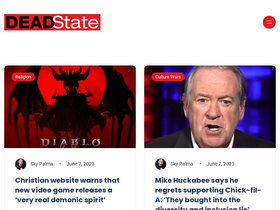 'deadstate.org' screenshot
