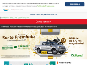 'portalcantu.com.br' screenshot