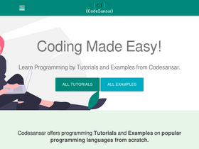 'codesansar.com' screenshot