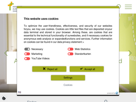 'albertinen.de' screenshot